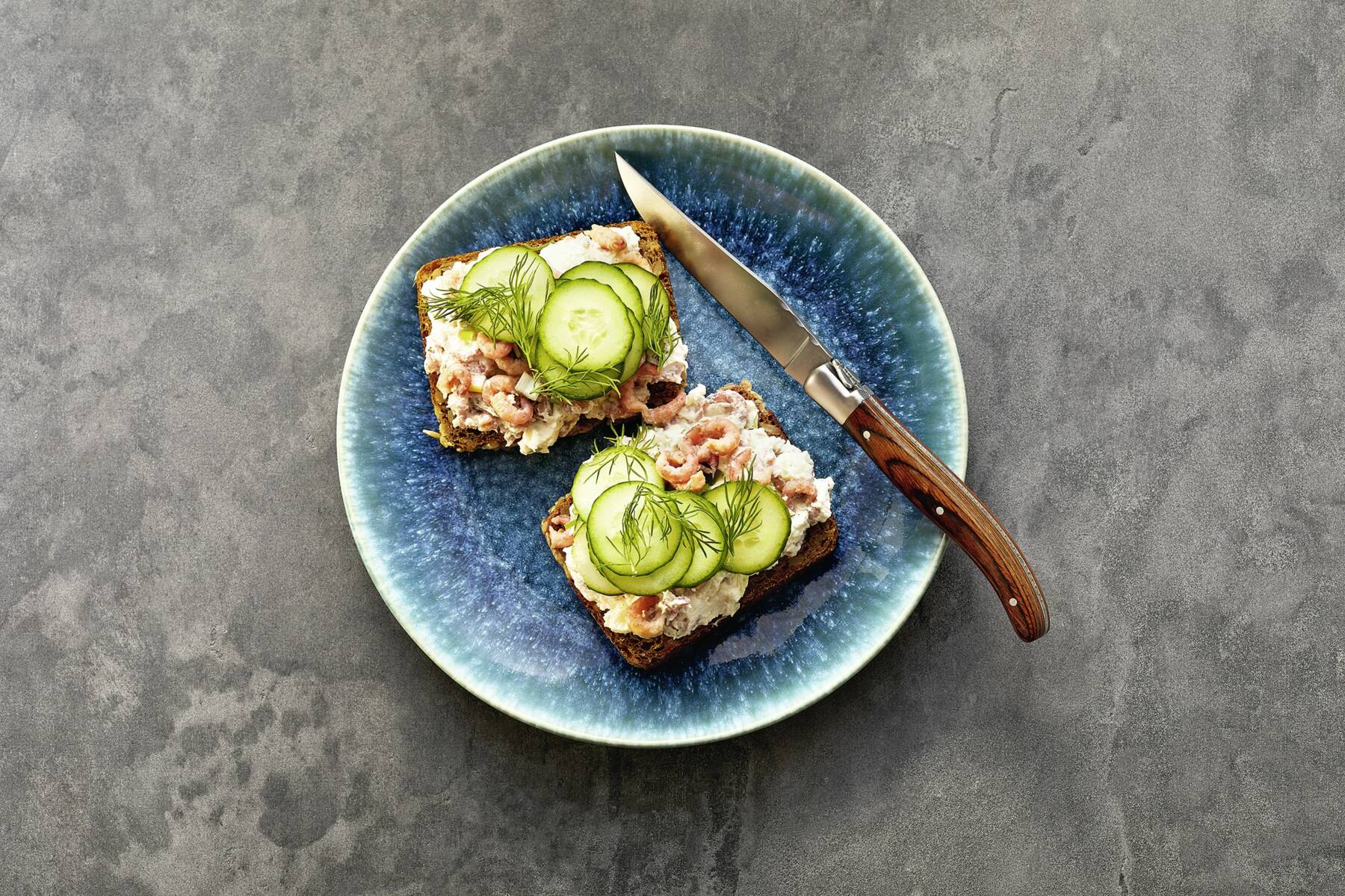 Gurken-Krabben-Brot Rezept | Küchengötter