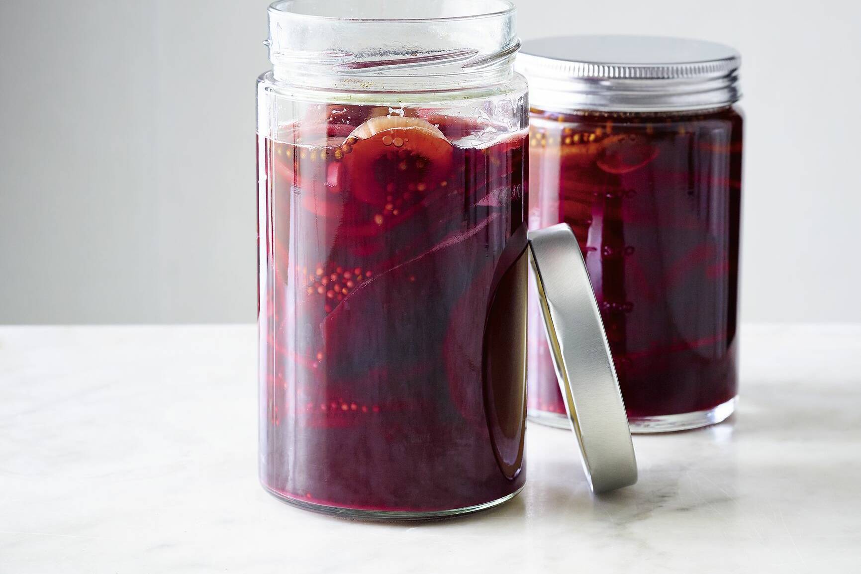 Milchsauer eingelegte Rote Bete Rezept | Küchengötter Milchsauer eingelegte Rote Bete Rezept | Küchengötter