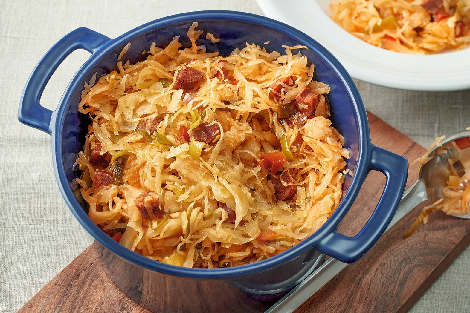 Sauerkraut mit Chorizo Rezept Küchengötter