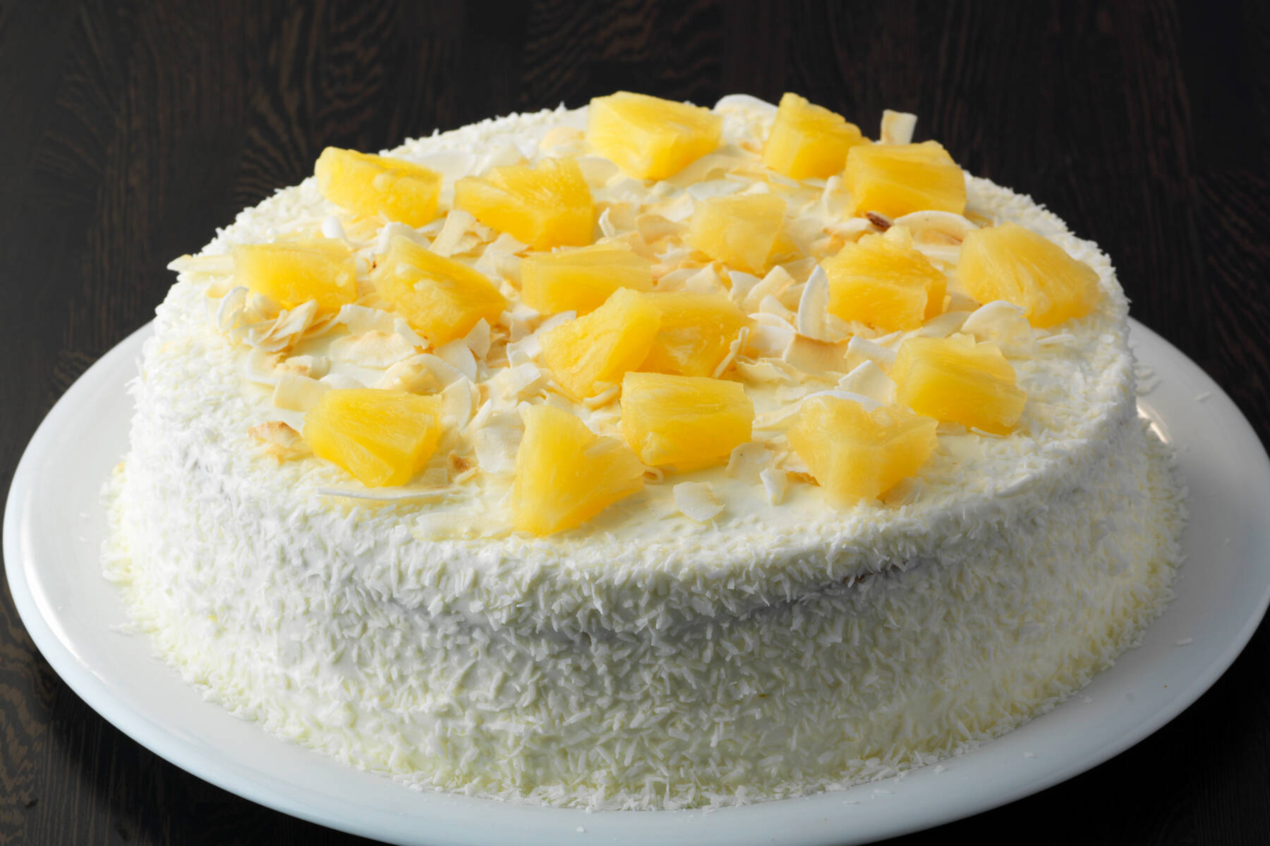 Schnelle Ananas-Kokos-Torte Rezept | Küchengötter