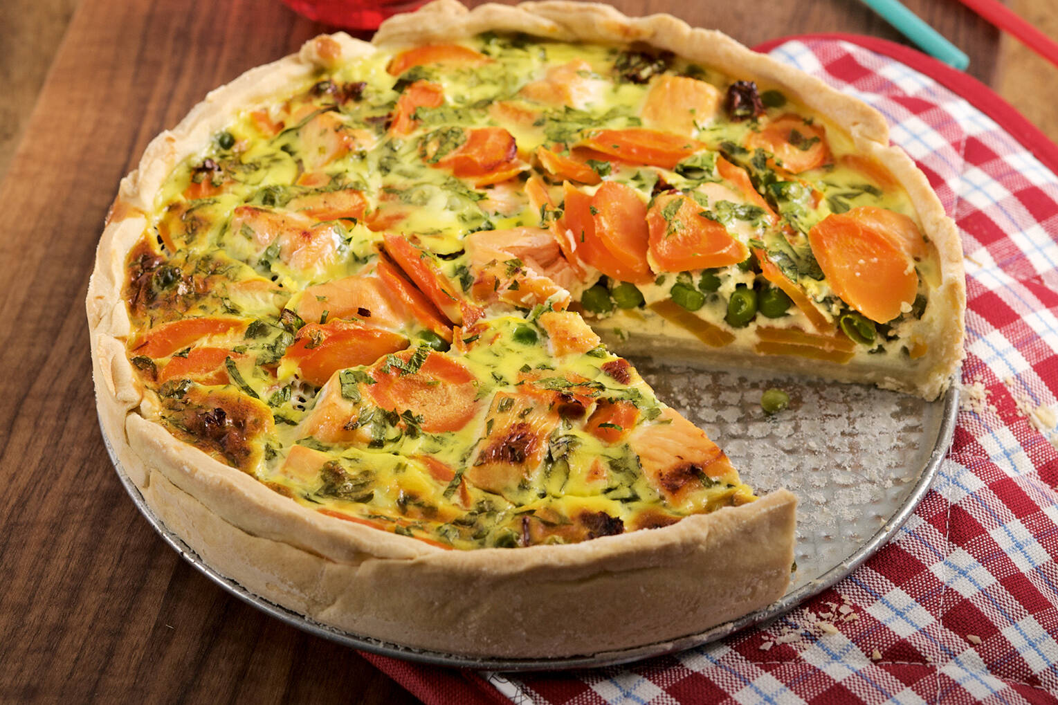 Gemüsekuchen Rezept | Küchengötter Gemüsekuchen Rezept | Küchengötter