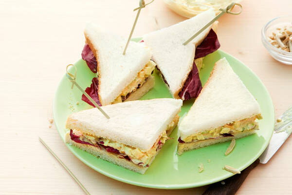 Tramezzini mit Apfel-Lauch-Creme Rezept | Küchengötter