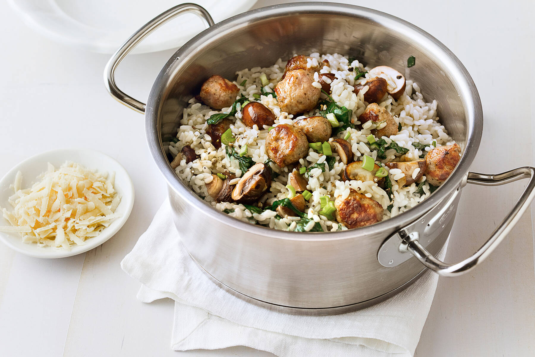 Reistopf mit Salsiccia Rezept | Küchengötter Reistopf mit Salsiccia Rezept | Küchengötter