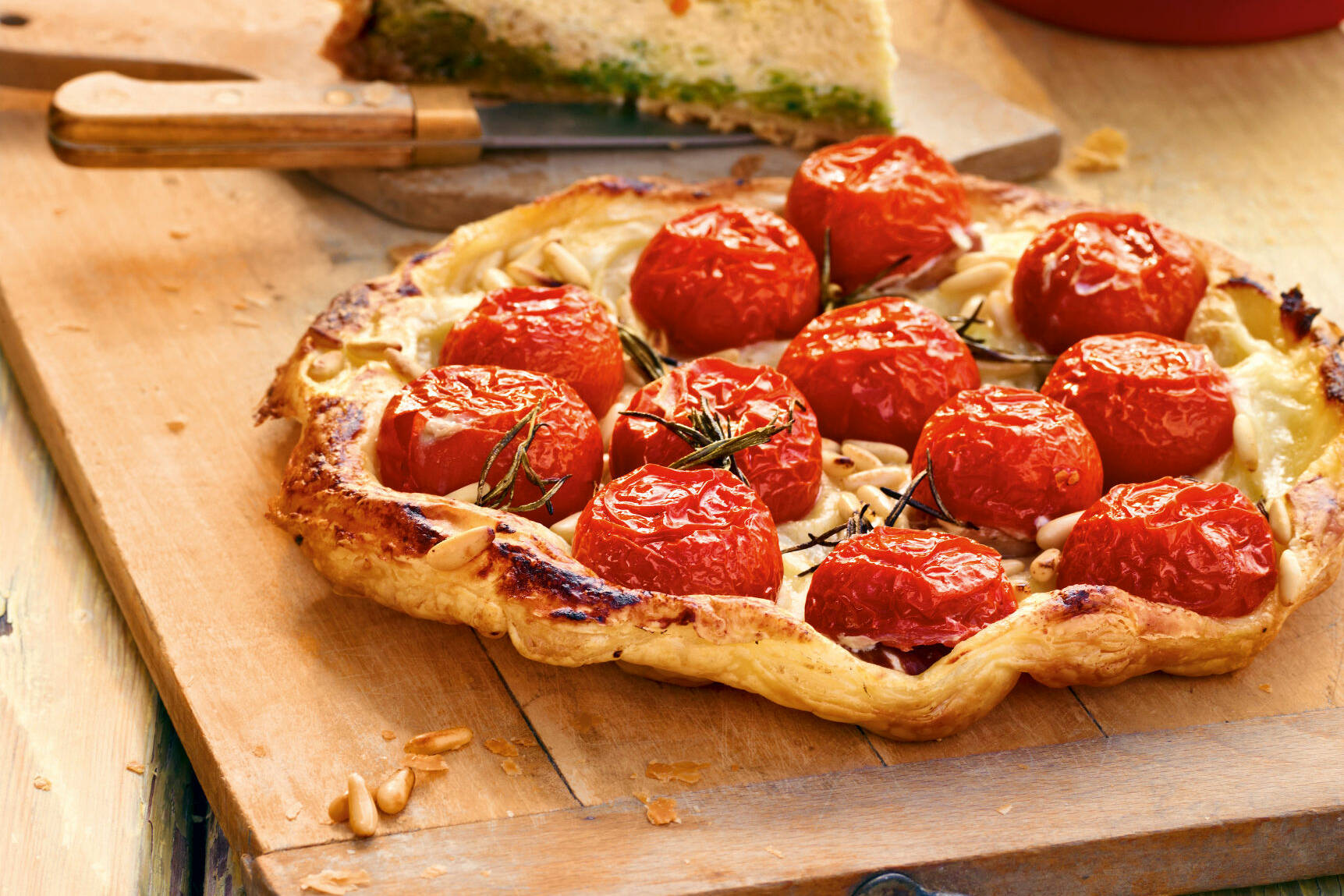 Tomatentarte Rezept | Küchengötter Tomatentarte Rezept | Küchengötter