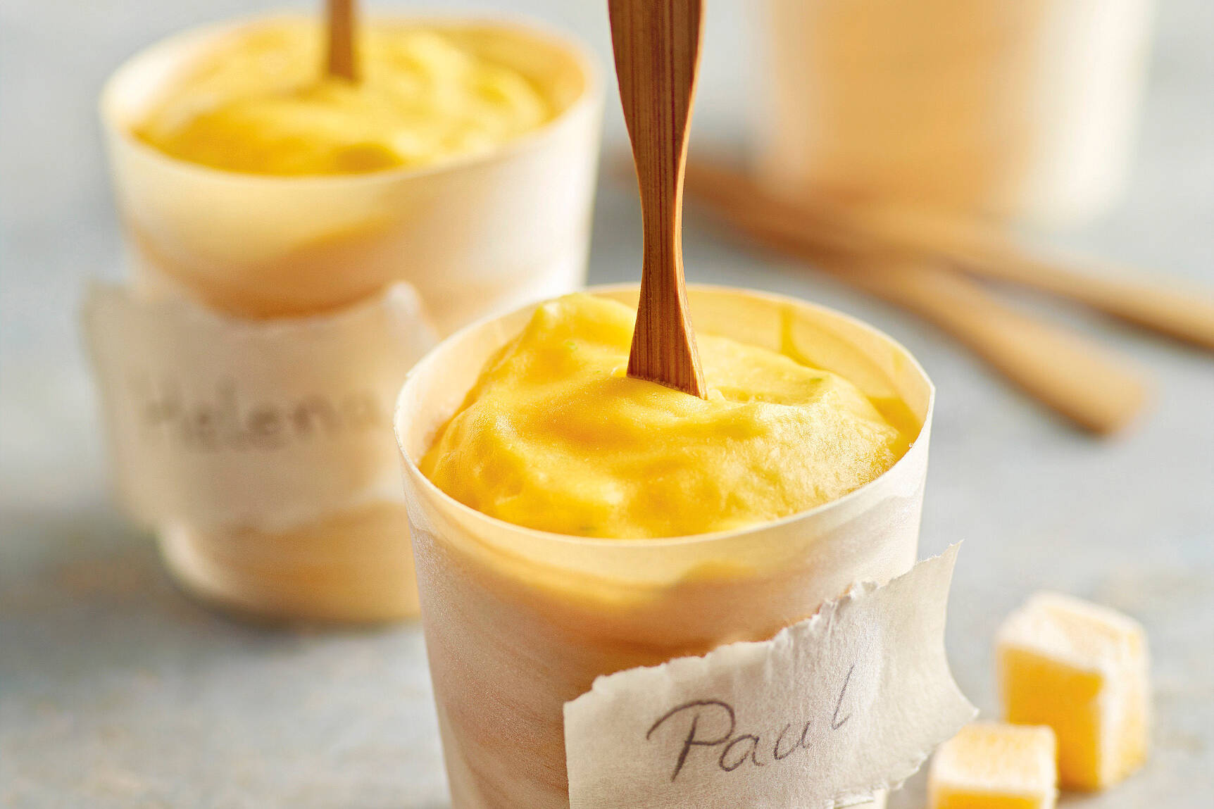 Mango-Kokos-Eis Rezept | Küchengötter Mango-Kokos-Eis Rezept | Küchengötter