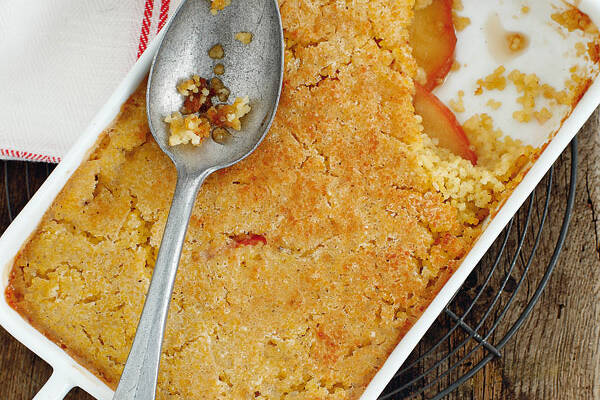 Veganer Hirseauflauf mit Äpfeln Rezept | Küchengötter Veganer Hirseauflauf mit Äpfeln Rezept | Küchengötter