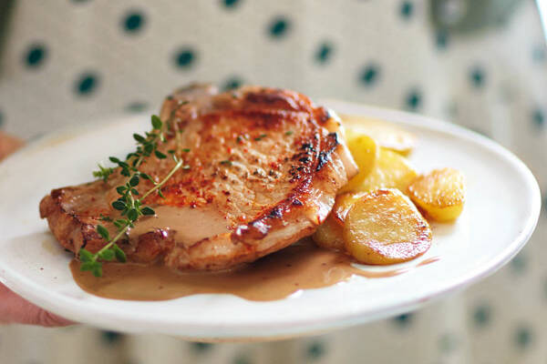 Schweinekotelett Mit Honig Balsamico Sauce Rezept Kuchengotter