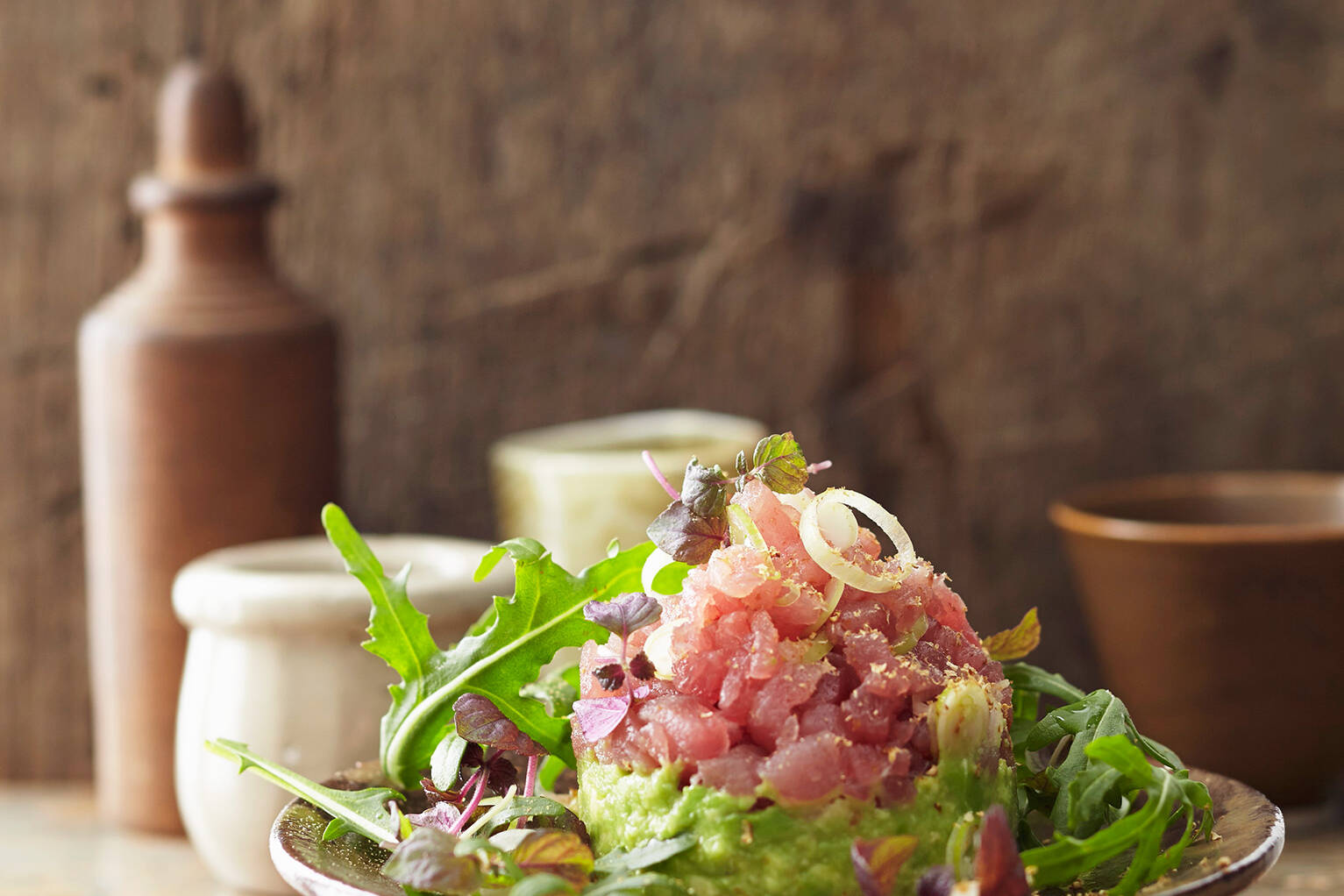 Thunfischtatar mit Avocado und Shiitake Rezept | Küchengötter Thunfischtatar mit Avocado und Shiitake Rezept | Küchengötter