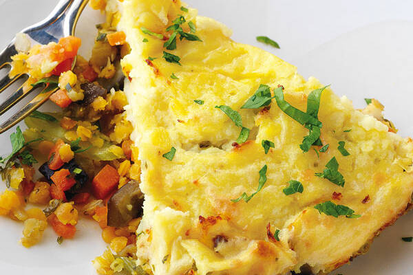 Vegetarischer Gemüse-Pie Rezept | Küchengötter