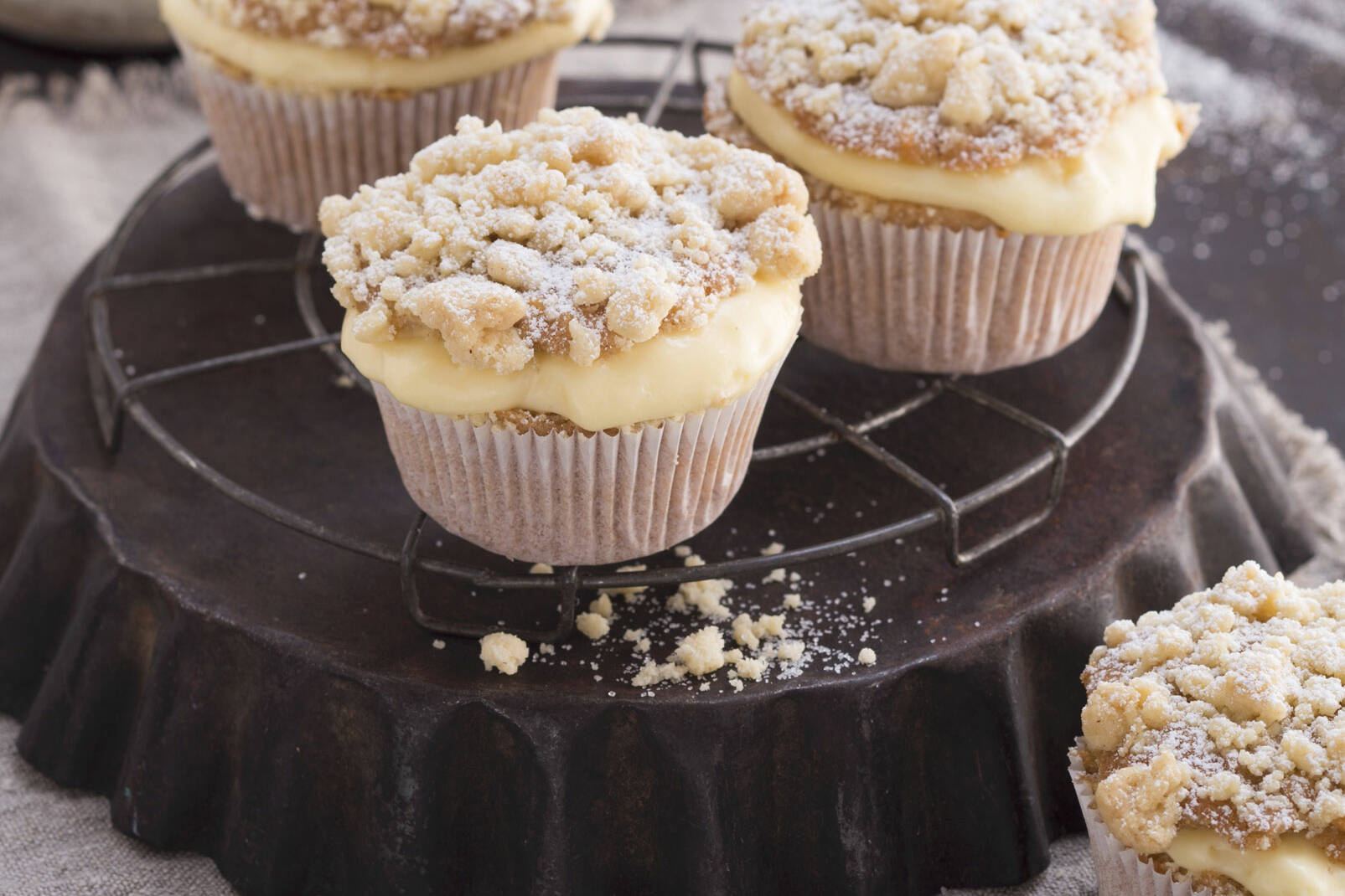 Apfel Streusel Cupcakes Rezept Kuchengotter 