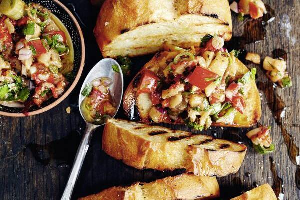 Auberginensalat aus dem Ofen Rezept | Küchengötter Auberginensalat aus dem Ofen Rezept | Küchengötter