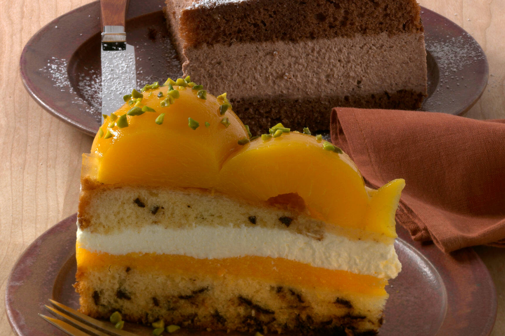 Pfirsichtorte Rezept | Küchengötter Pfirsichtorte Rezept | Küchengötter