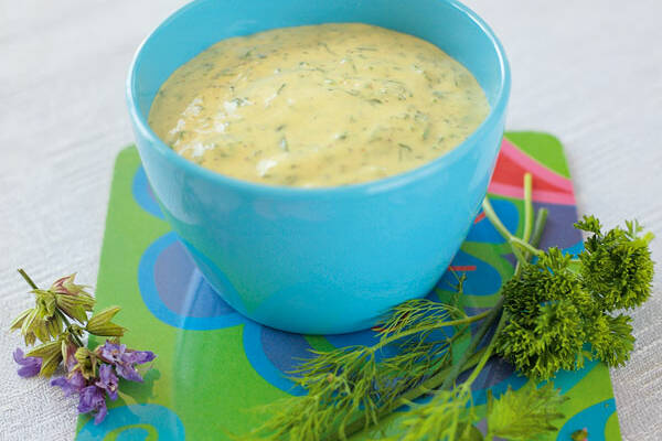 Senf-Kräuter-Sauce Rezept | Küchengötter Senf-Kräuter-Sauce Rezept | Küchengötter