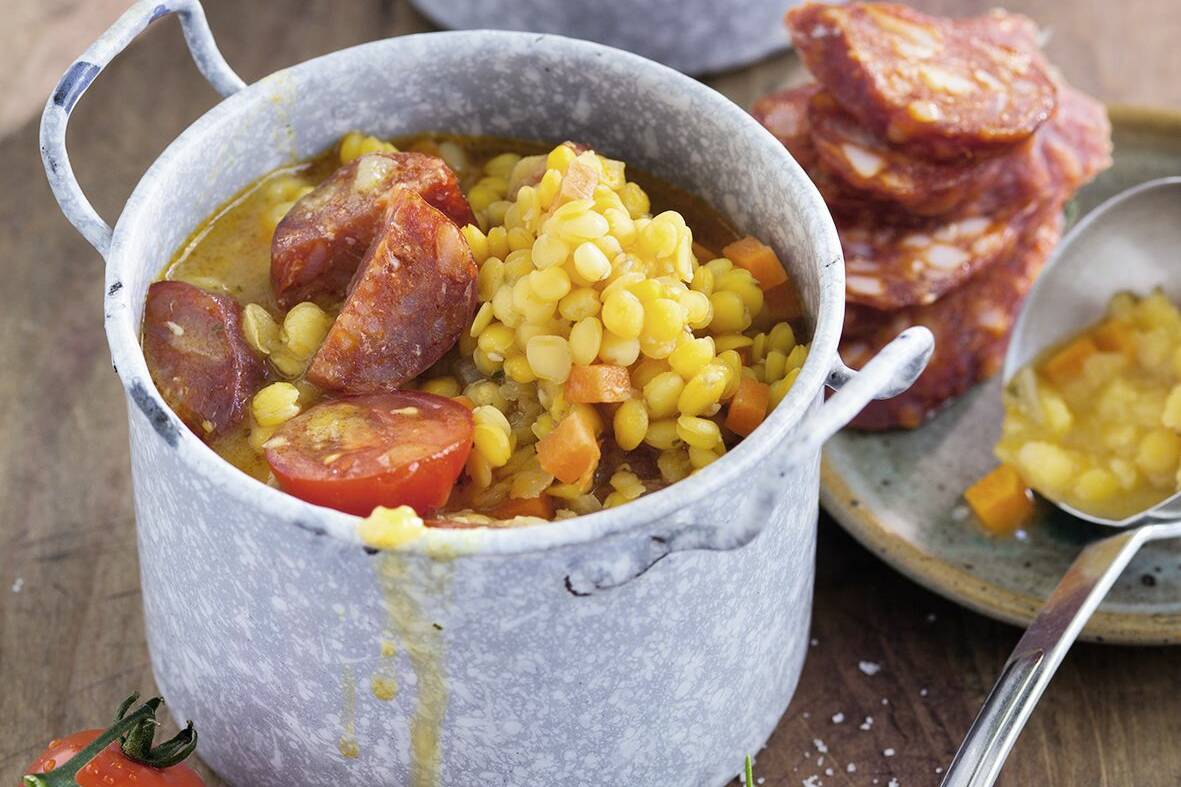 Spanischer Linseneintopf Mit Chorizo - Rezepte Suchen Spanischer Linseneintopf Mit Chorizo - Rezepte Suchen