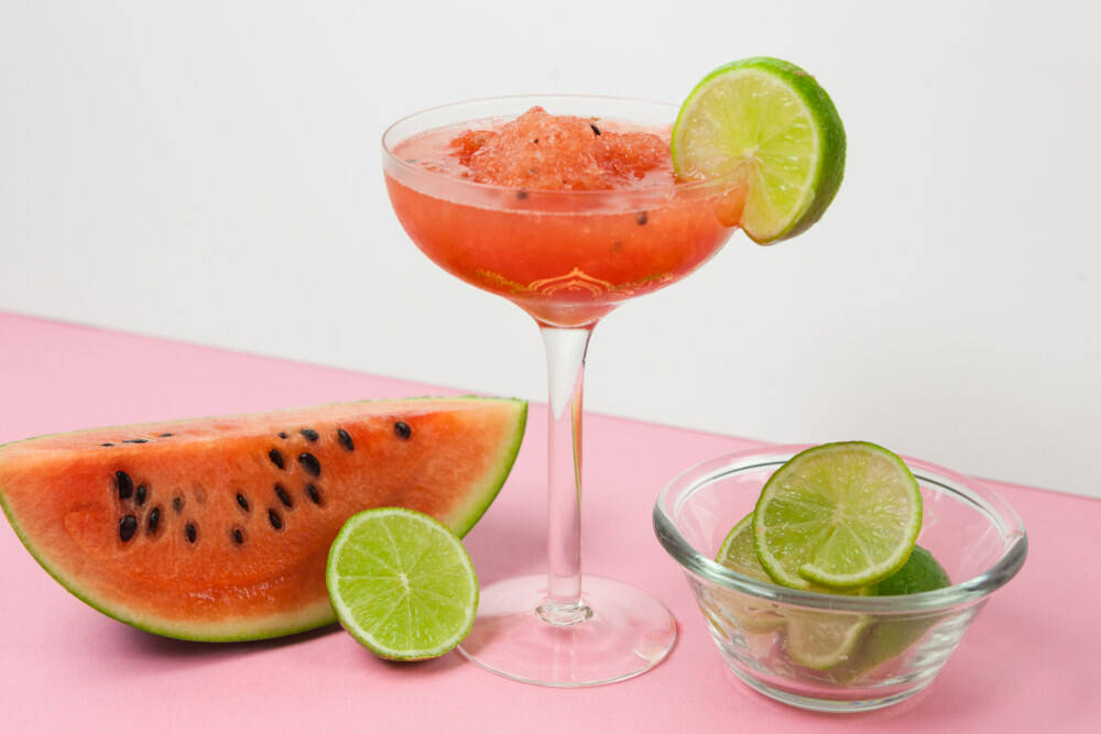Melonen-Frosé Rezept - Wassermelonensorbet mit Rosé | Küchengötter
