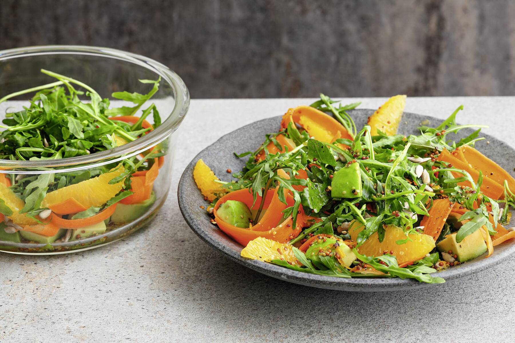 Orangensalat mit Rucola Rezept | Küchengötter Orangensalat mit Rucola Rezept | Küchengötter