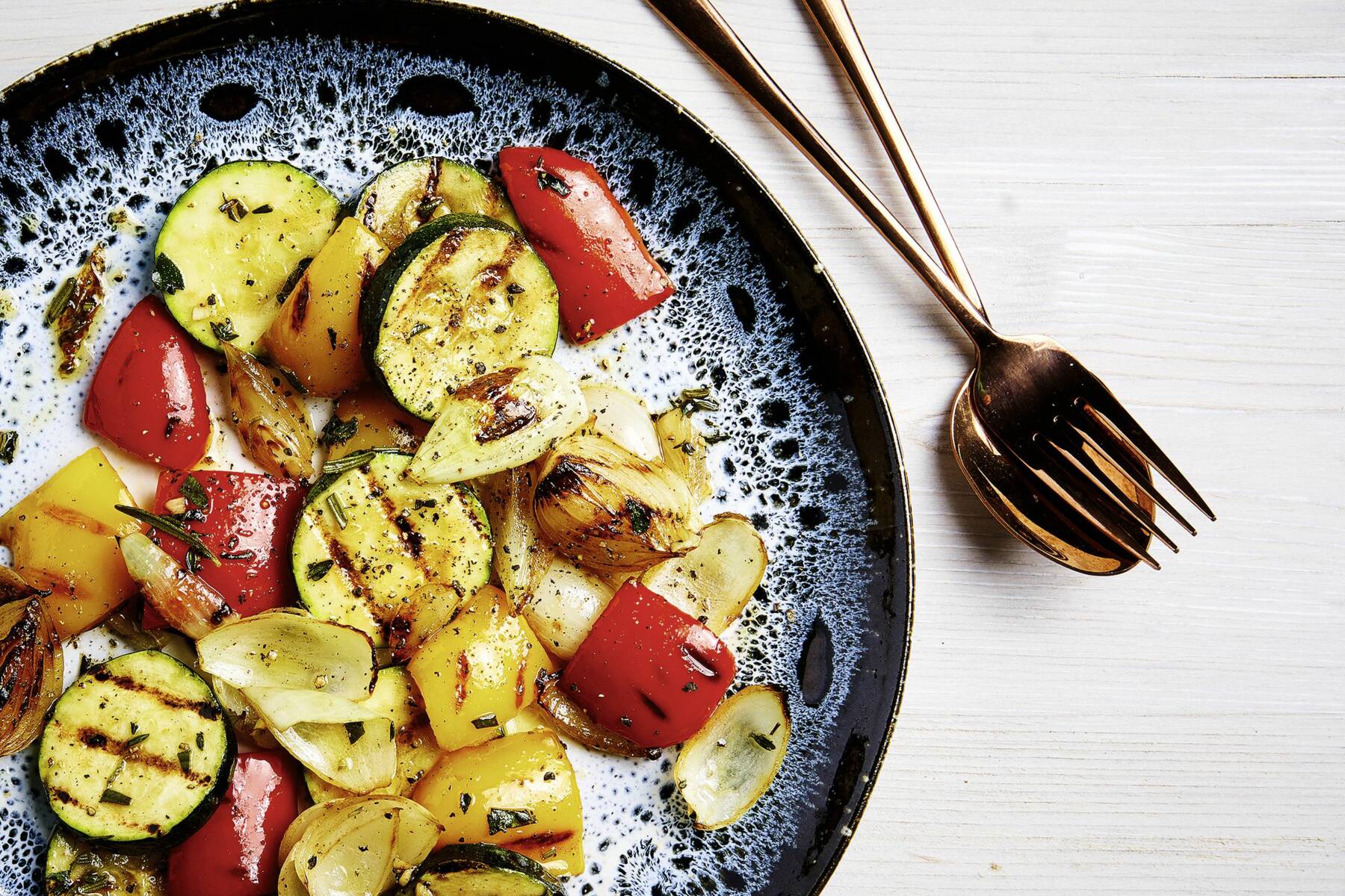 Gegrilltes Gemüse mit Marinade Rezept | Küchengötter