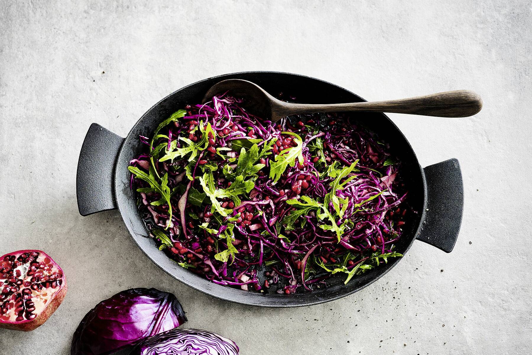 Rotkrautsalat oriental Rezept | Küchengötter Rotkrautsalat oriental Rezept | Küchengötter