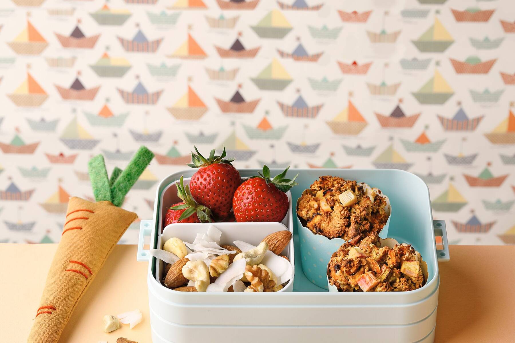 Rhabarber-Möhren-Muffins Rezept | Küchengötter Rhabarber-Möhren-Muffins Rezept | Küchengötter