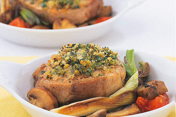 Gratinierte Kalbsmedaillons Rezept | Küchengötter Gratinierte Kalbsmedaillons Rezept | Küchengötter