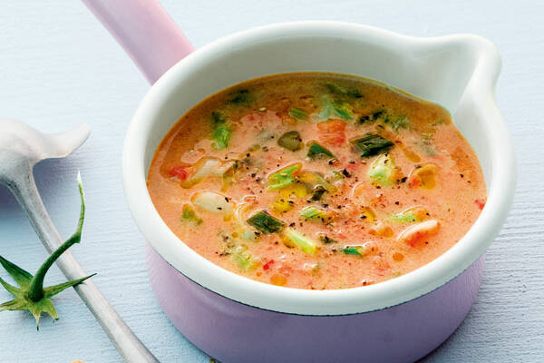 Tomaten-Kokos-Suppe Rezept | Küchengötter