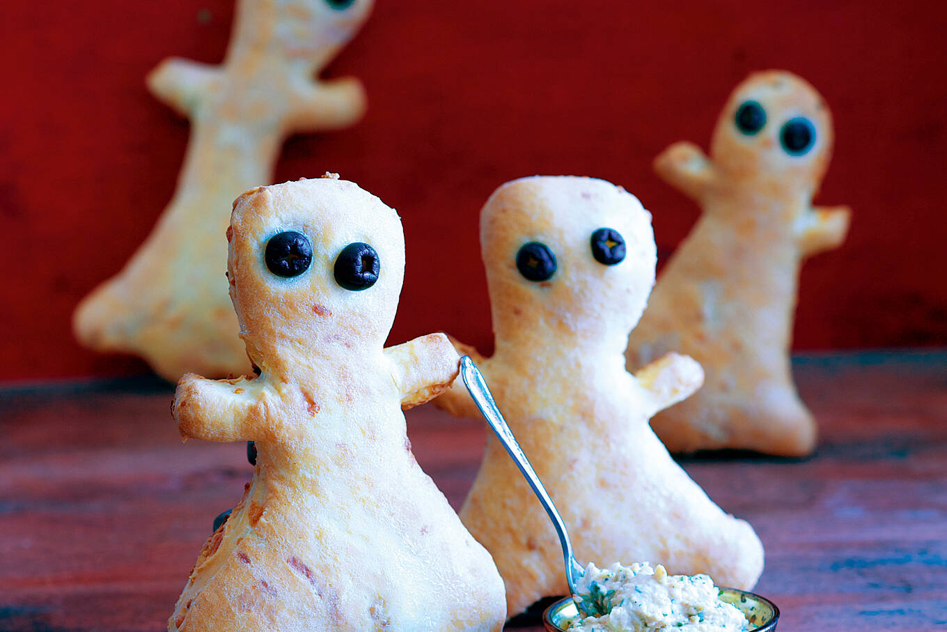 Herzhafte Gespenster Rezept | Küchengötter Herzhafte Gespenster Rezept | Küchengötter