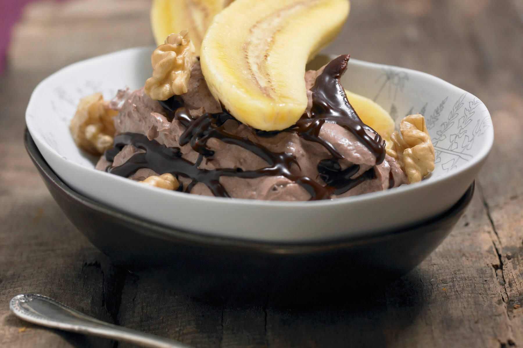 Schoko-Bananen-Quark Rezept | Küchengötter Schoko-Bananen-Quark Rezept | Küchengötter