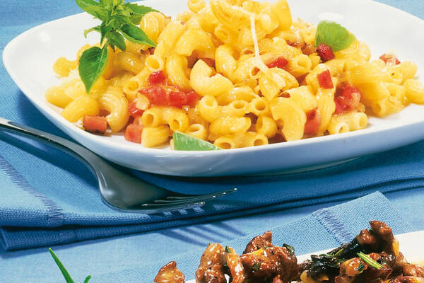 Einfache Schinkennudeln Rezept | Küchengötter Einfache Schinkennudeln Rezept | Küchengötter