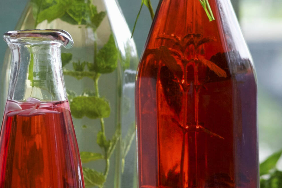 Roter Johannisbeeressig Rezept Kuchengotter Johannisbeer Essig Selber Machen