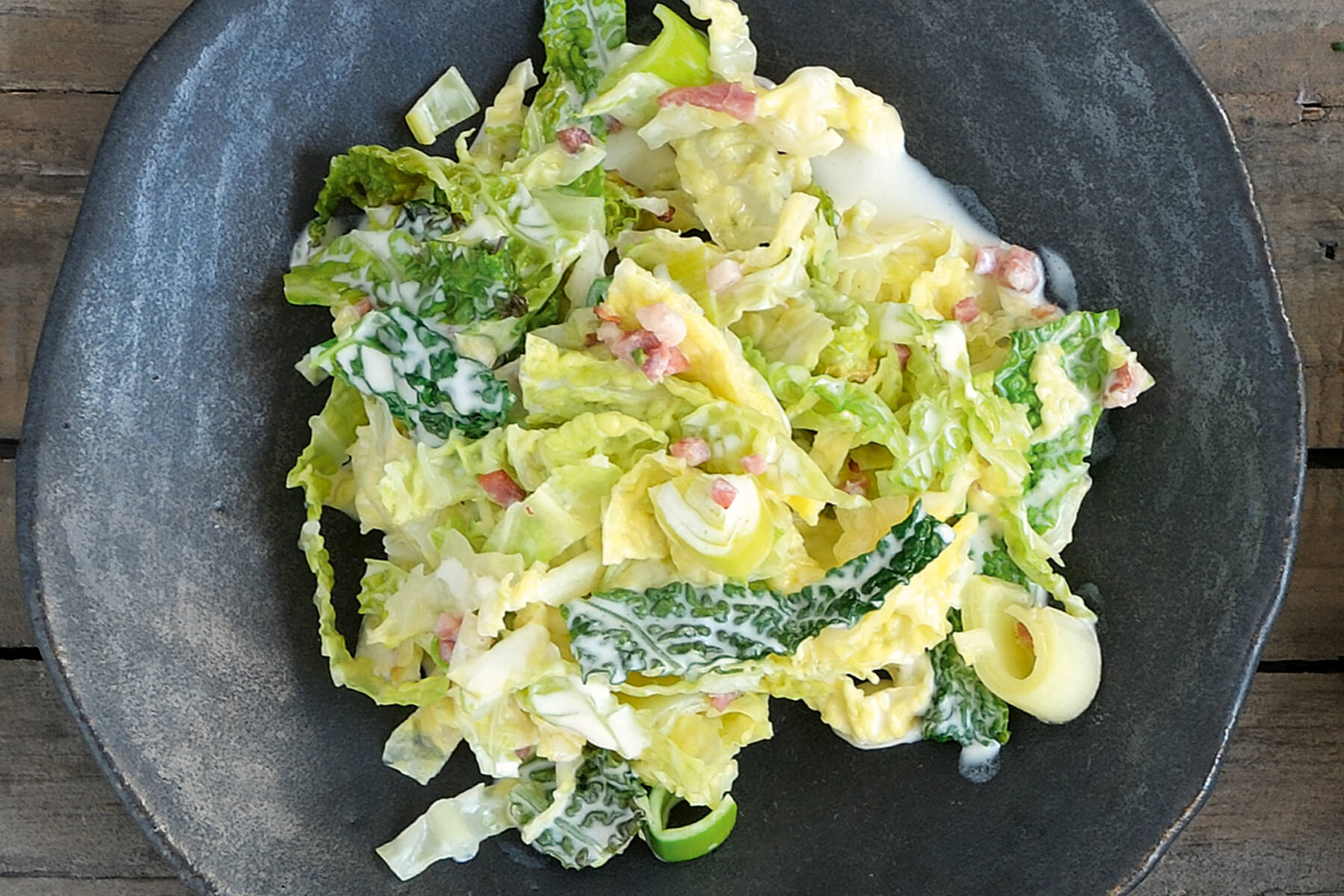 Rahmwirsing mit saurer Sahne Rezept | Küchengötter Rahmwirsing mit saurer Sahne Rezept | Küchengötter