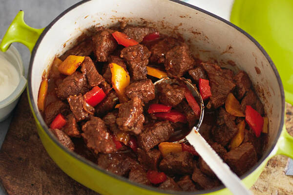 Einfaches Rindergulasch Rezept | Küchengötter Einfaches Rindergulasch Rezept | Küchengötter