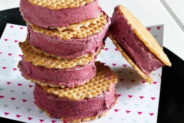 Cranberry-Eis-Sandwich Rezept | Küchengötter