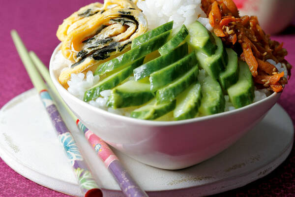 vegetarian chirashi vegetarian chirashi