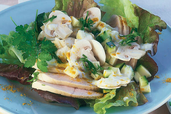 Batavia-Hähnchen-Salat Rezept | Küchengötter Batavia-Hähnchen-Salat Rezept | Küchengötter