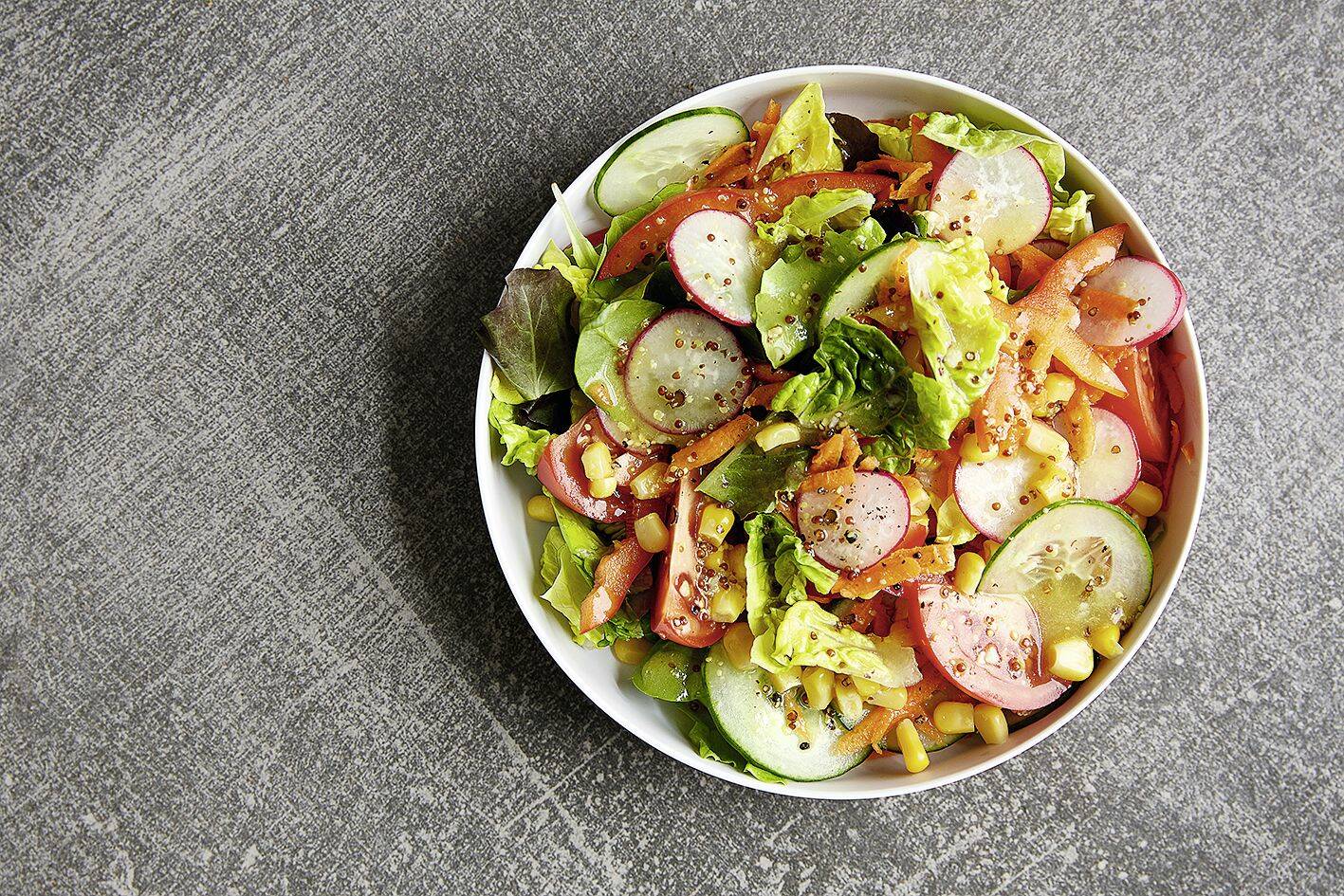 Salat für den kleinen Hunger Rezept | Küchengötter