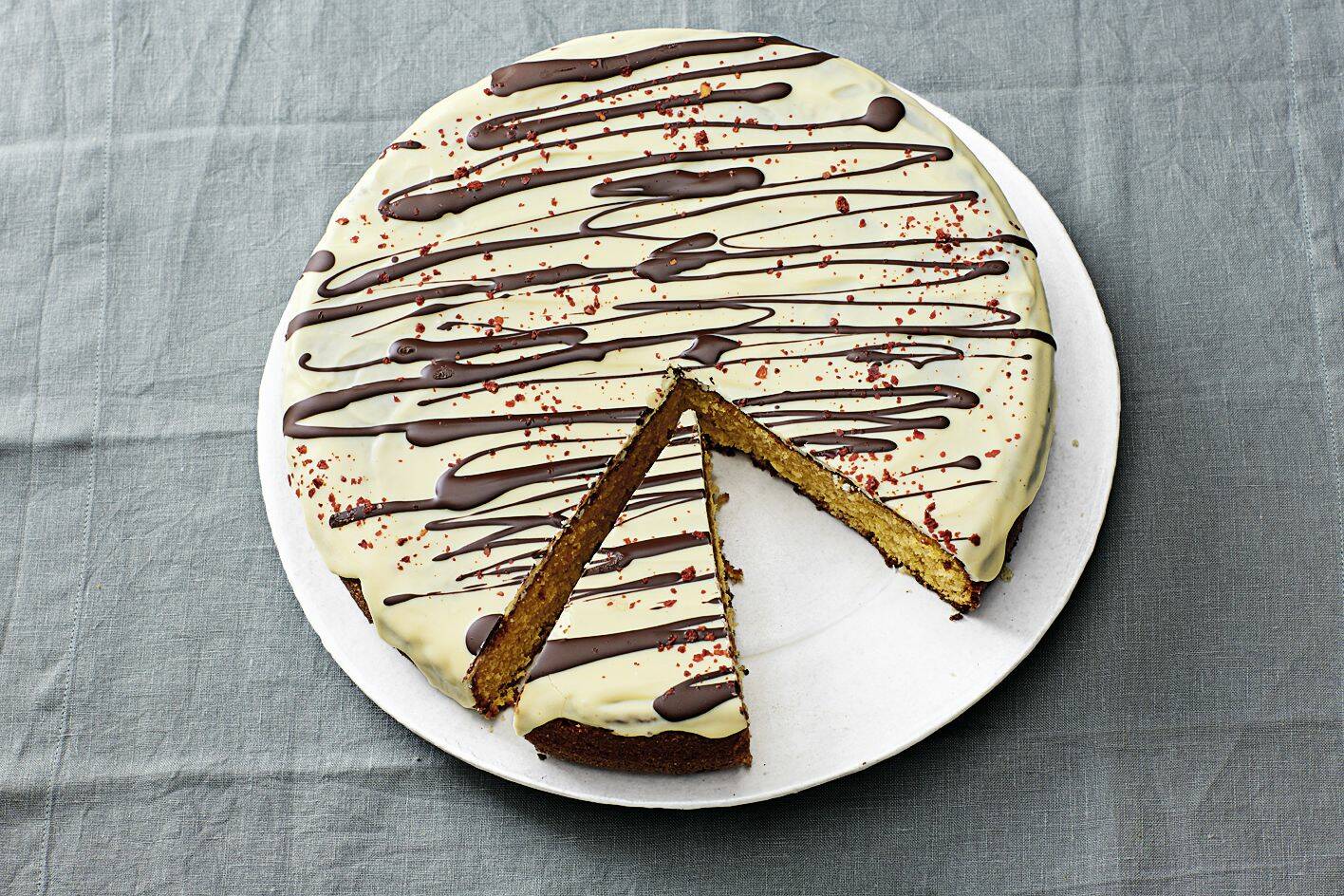 Weißer Schokoladenkuchen Rezept | Küchengötter Weißer Schokoladenkuchen Rezept | Küchengötter