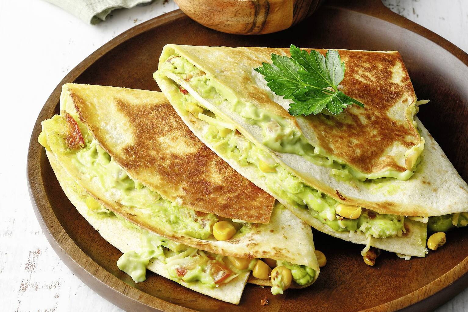AvocadoQuesadillas mit Pico de Gallo Rezept Küchengötter