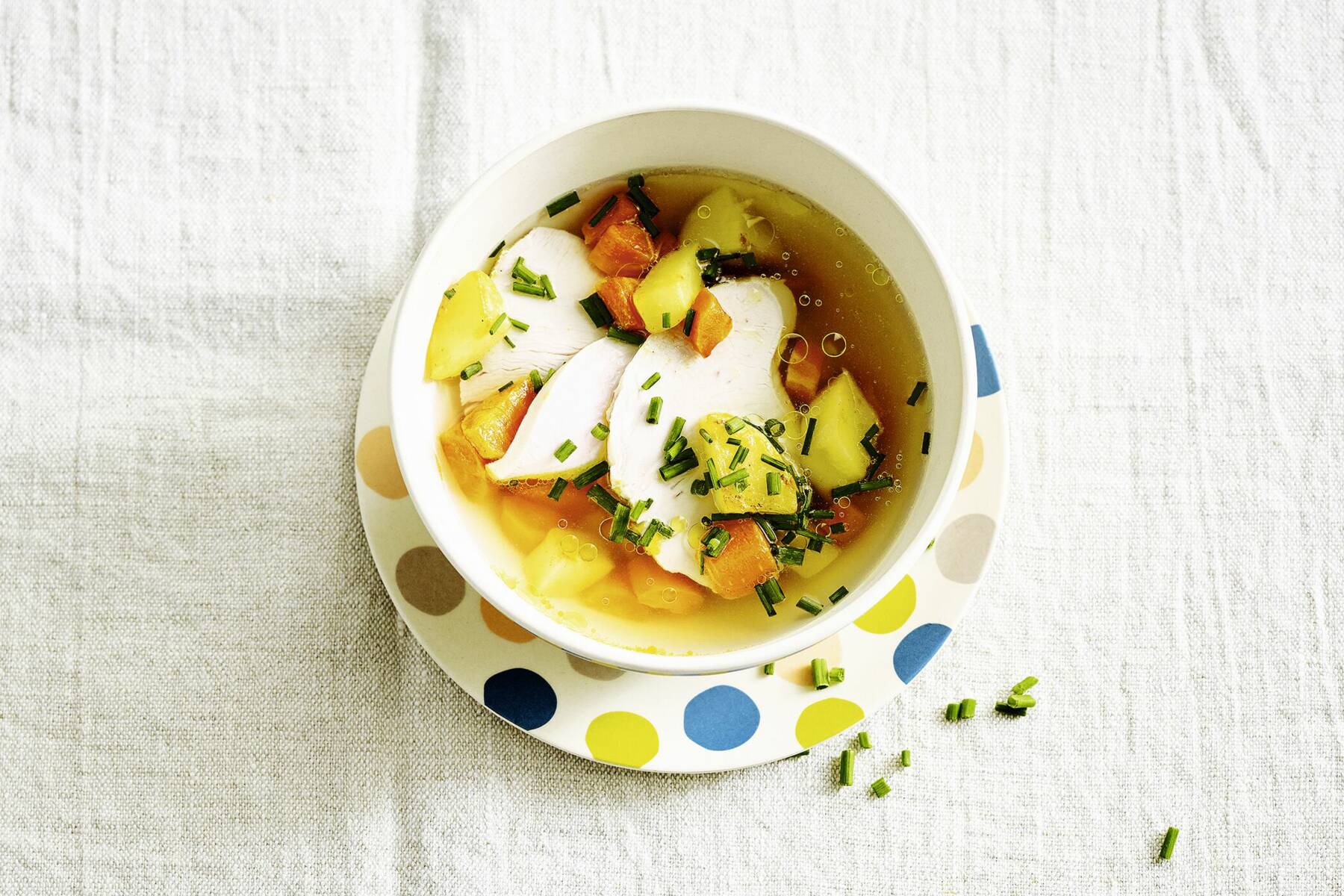 Putenbrust mit Bouillonkartoffeln Rezept Küchengötter