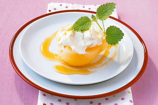 Gefüllte Birnen mit Mascarpone Rezept | Küchengötter Gefüllte Birnen mit Mascarpone Rezept | Küchengötter