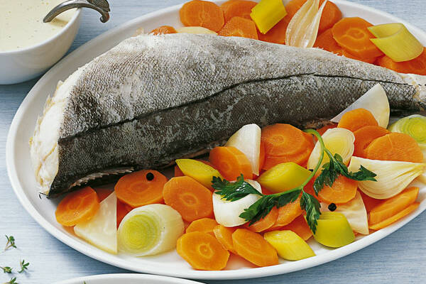 Schellfisch mit Senfsauce Rezept | Küchengötter Schellfisch mit Senfsauce Rezept | Küchengötter