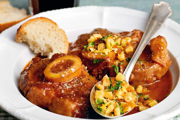 Speisen auf einem Teller