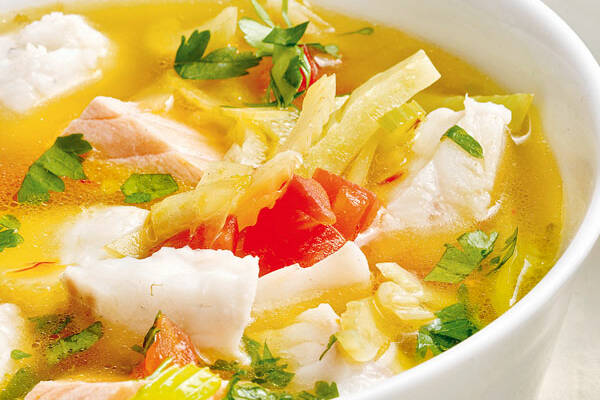 Fisch-Fenchel-Suppe mit Safran Rezept | Küchengötter