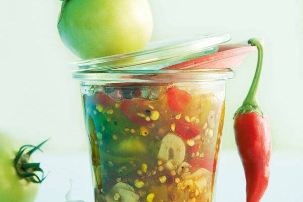 Grüne-Tomaten-Chutney Rezept | Küchengötter