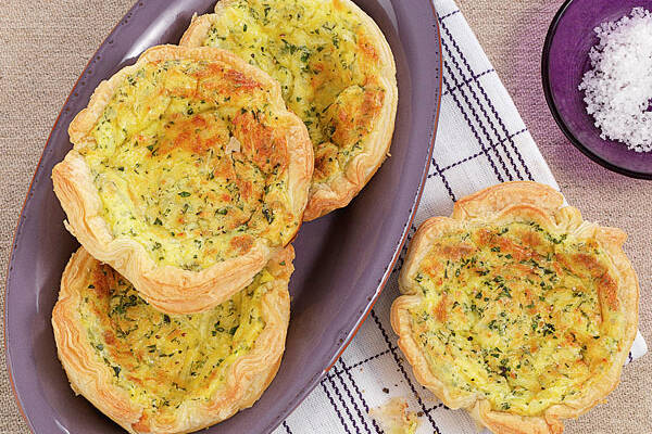 Käsetörtchen Rezept | Küchengötter Käsetörtchen Rezept | Küchengötter