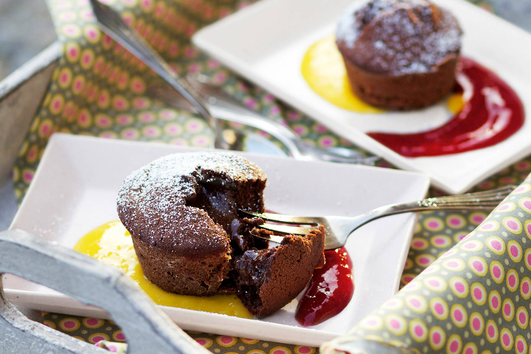 Warme Schokoküchlein Rezept | Küchengötter Warme Schokoküchlein Rezept | Küchengötter