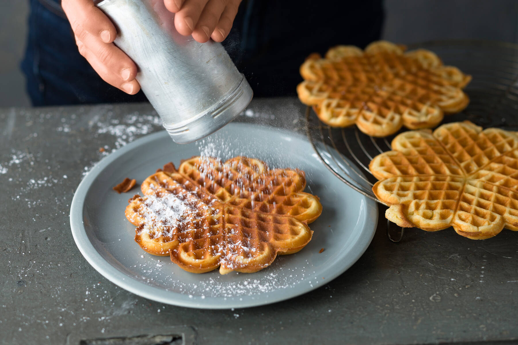 Rezept für süße Waffeln – Grundrezept für Waffelteig | Küchengötter