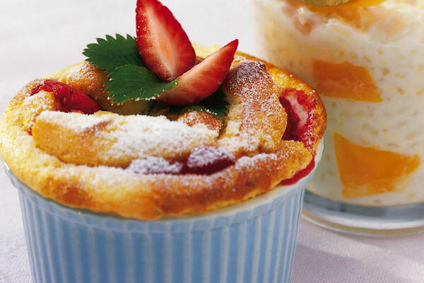 Erdbeersoufflé Rezept | Küchengötter Erdbeersoufflé Rezept | Küchengötter