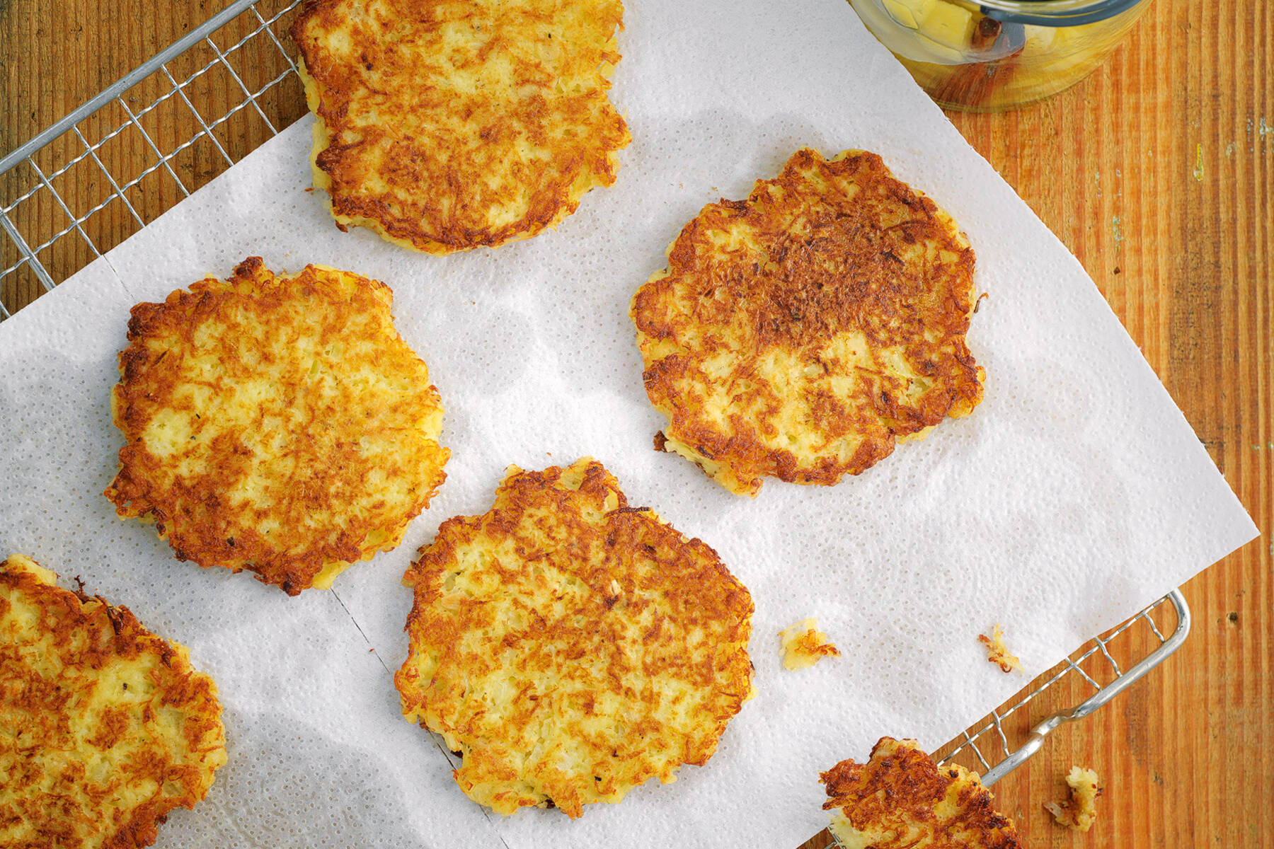 Reibekuchen mit Apfelkompott Rezept | Küchengötter