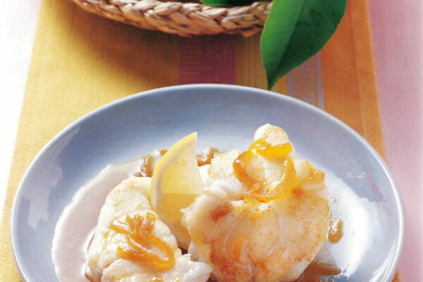 Seeteufel mit Zitrussauce Rezept | Küchengötter Seeteufel mit Zitrussauce Rezept | Küchengötter