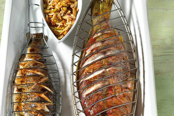 Red Snapper vom Grill Rezept | Küchengötter Red Snapper vom Grill Rezept | Küchengötter